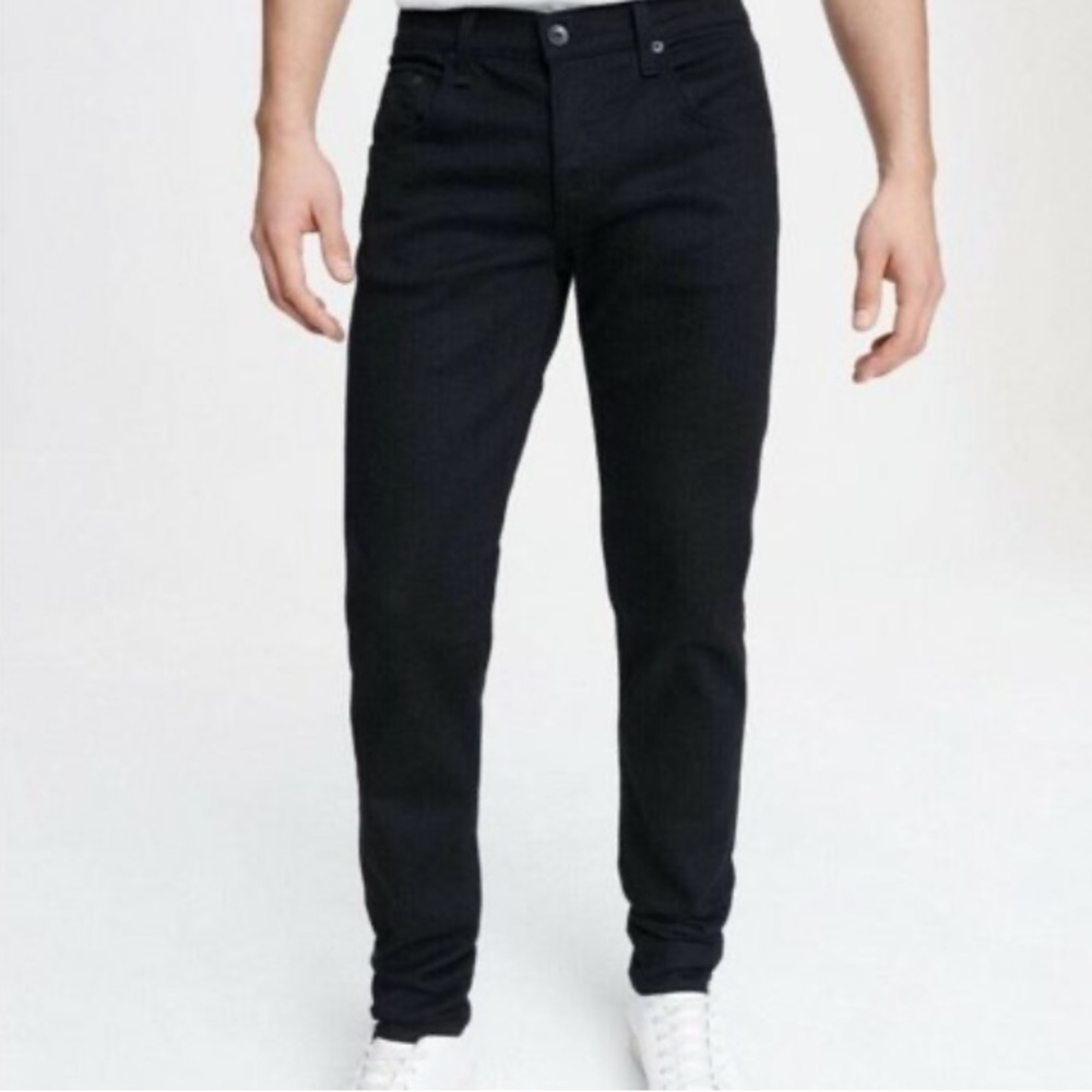 Rag & Bone Men's Slim Black Jeans
